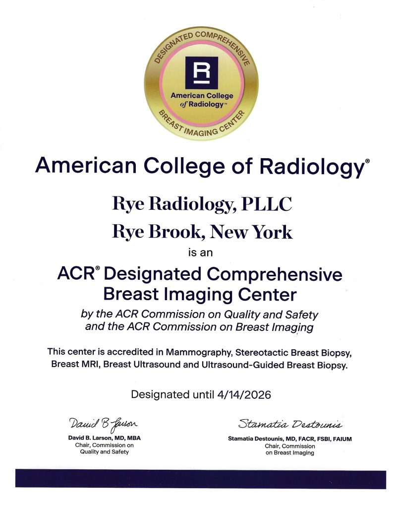 acr breast imaging center.